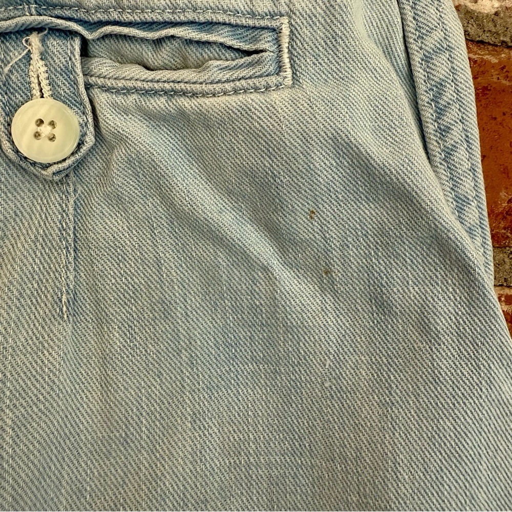 Vintage Polo Ralph Lauren Y2K Wide Leg Jeans 26 High Rise 34” Inseam - Picture 13 of 13